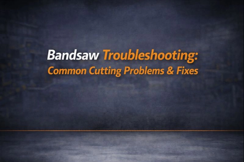Bandsaw Troubleshooting Guide: Common Cutting Problems in Industrial ...